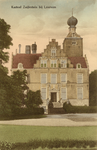 11115 Gezicht op de voorgevel van het kasteel Zuylestein (Rijksstraatweg 3-11) te Leersum. N.B. In 1945 is het kasteel ...